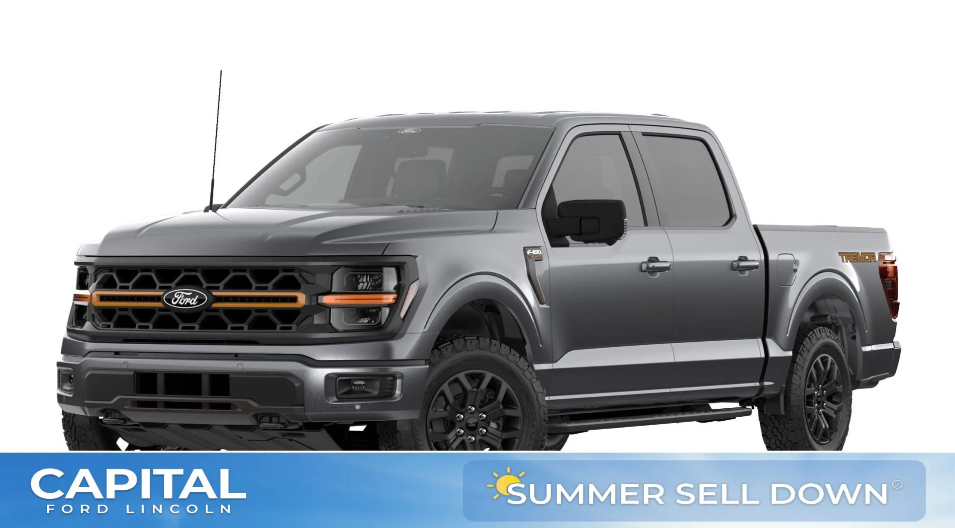 New 2026 CARBONIZED GREY METALLIC Ford Tremor image 1
