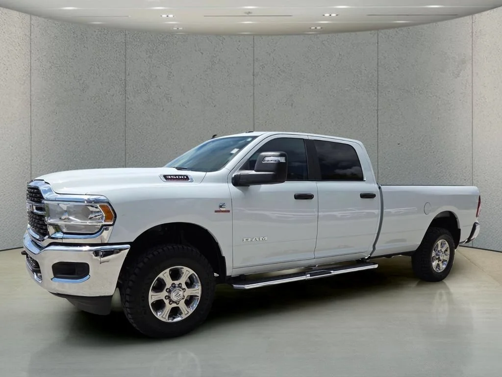 Used 2024 Bright White Clearcoat Ram Big Horn image 8