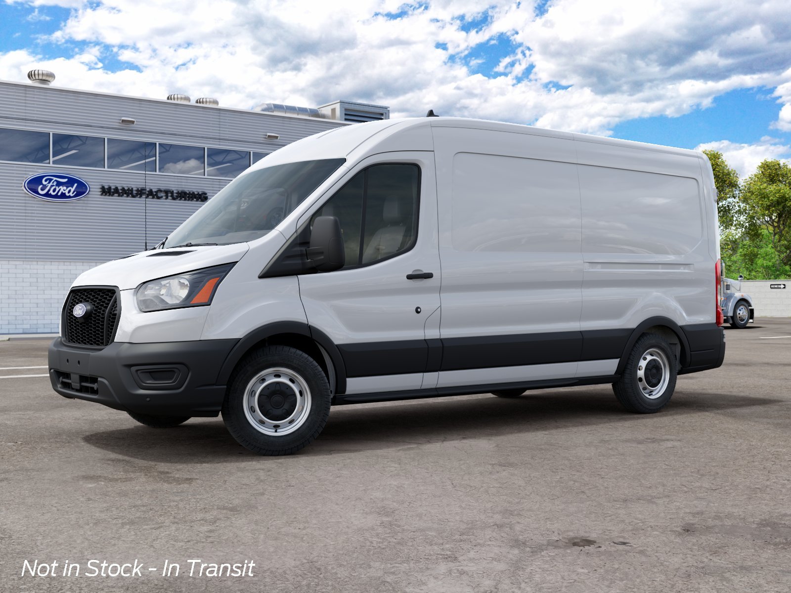 New 2027 Oxford White Ford Cargo Van image 1