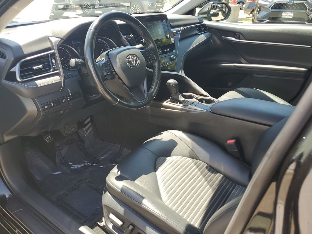 Certified Used 2023 Midnight Black Metallic Toyota SE image 17