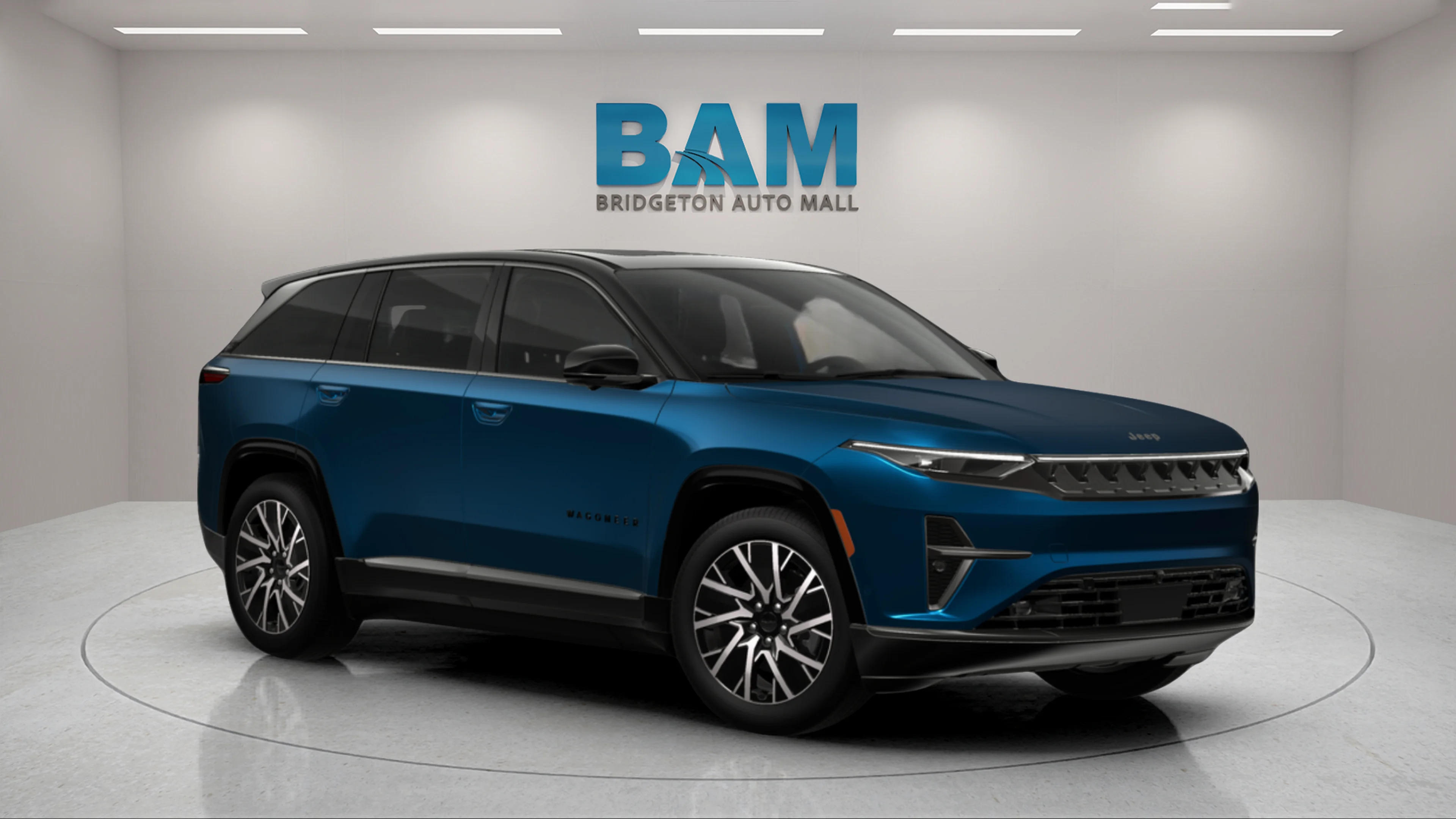 New 2025 Fathom Blue Pearlcoat Jeep Limited image 1