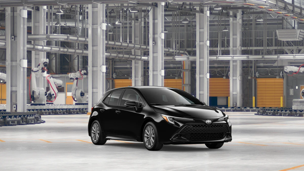 New 2026 Midnight Black Metallic Toyota SE image 15