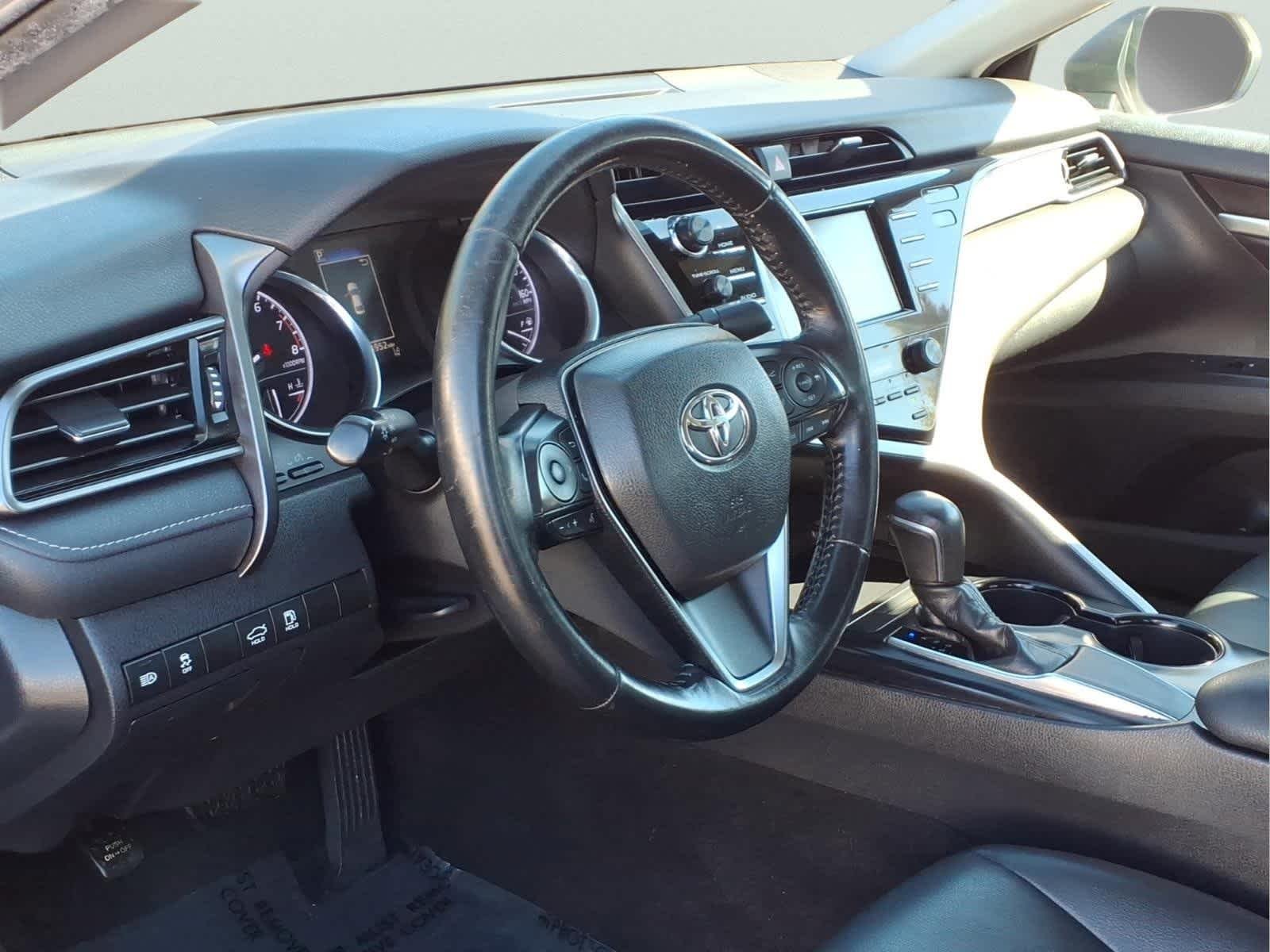 Used 2019 Celestial Silver Metallic Toyota SE image 14