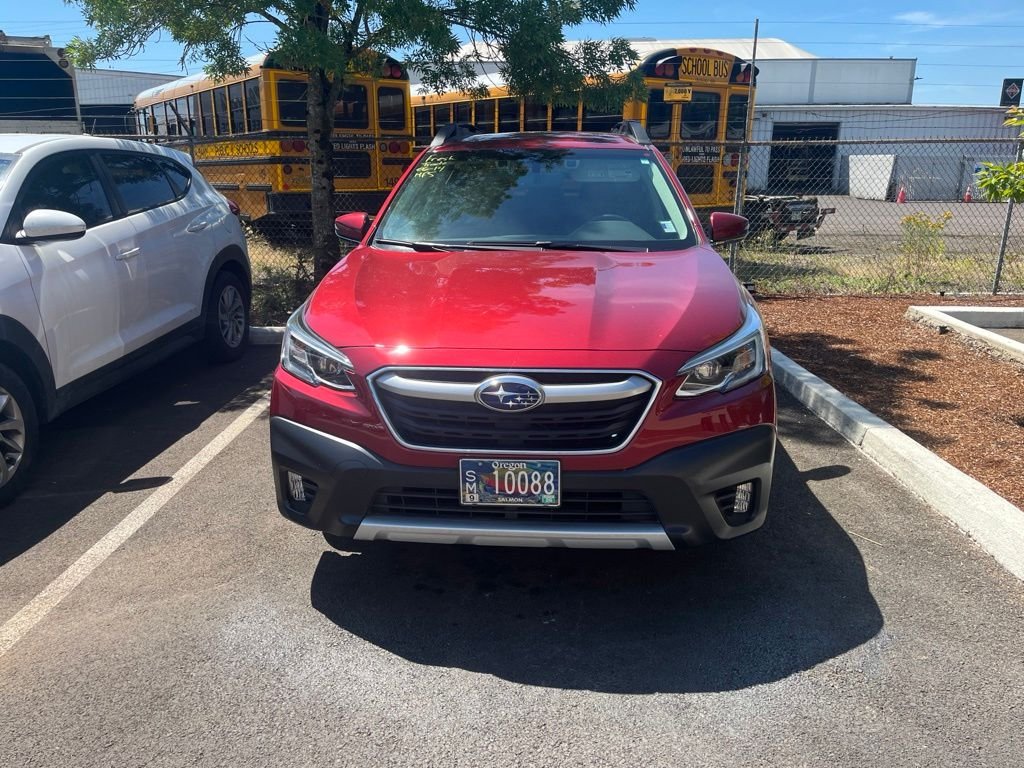 Used 2020 Red Subaru Limited image 1
