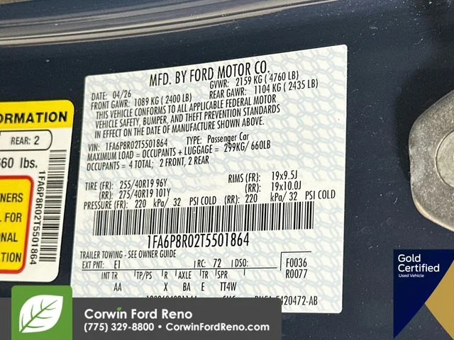 Certified Used 2026 Blue Ford Dark Horse image 35