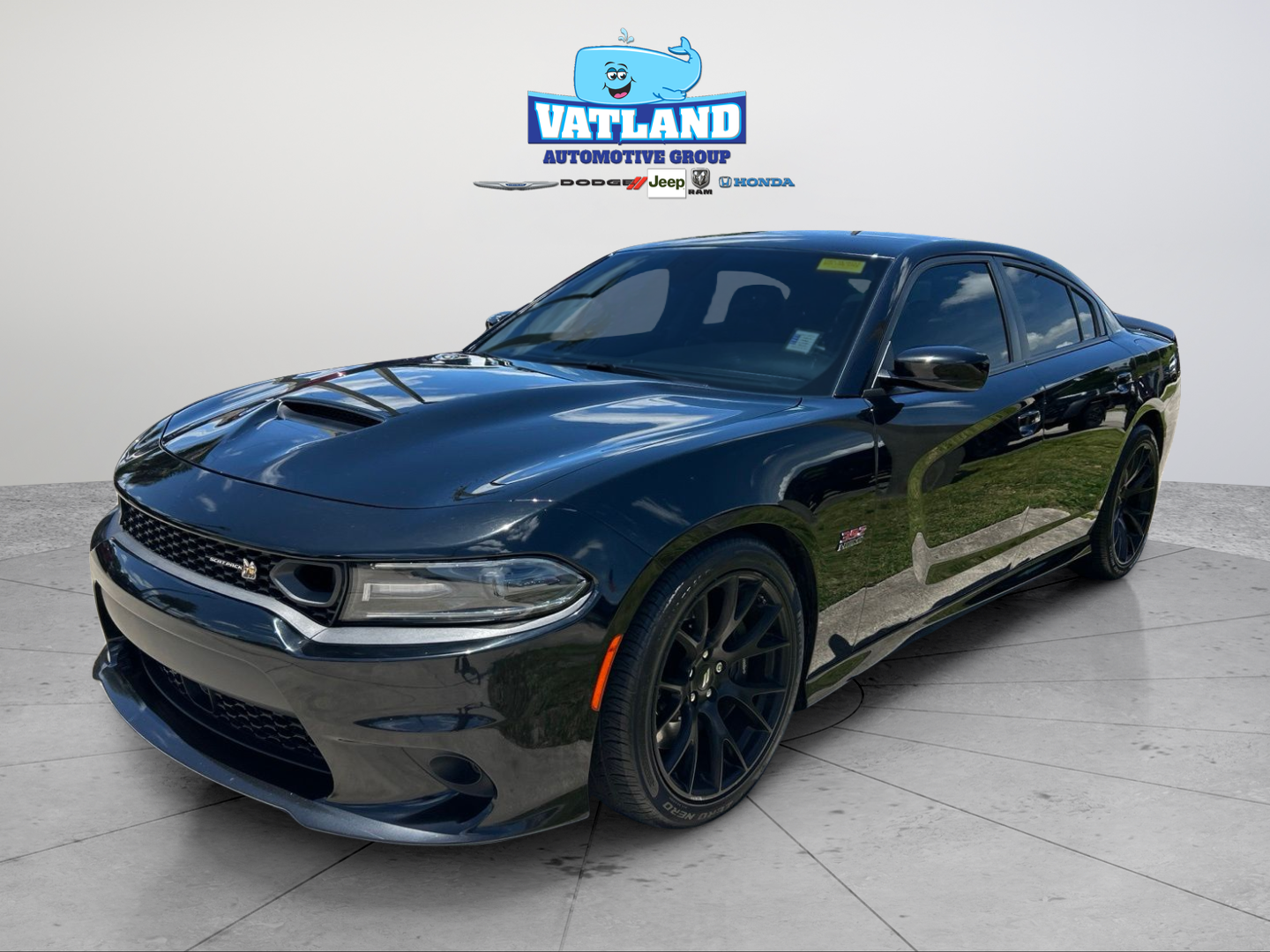 Used 2019 Black Dodge R/T Scat Pack image 1