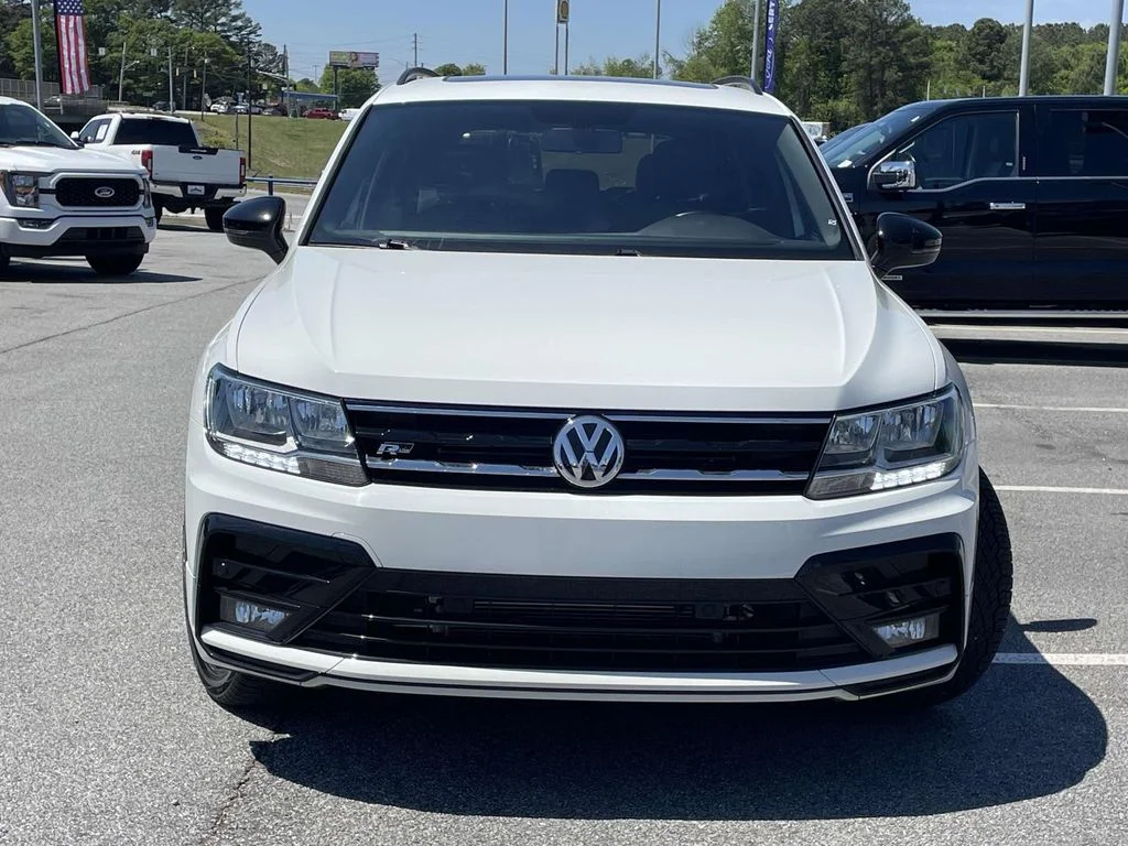 Used 2021 White Volkswagen 2.0T SE R-Line Black image 7