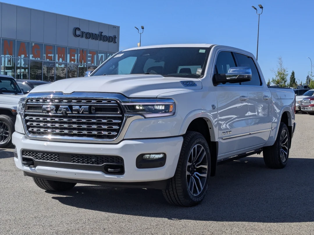 New 2026 White RAM Limited - - 5.7L HEMI V8 eTorque - 14.4 NAV Display - RamBox Cargo Sys - Surround View Cam & More! image 4