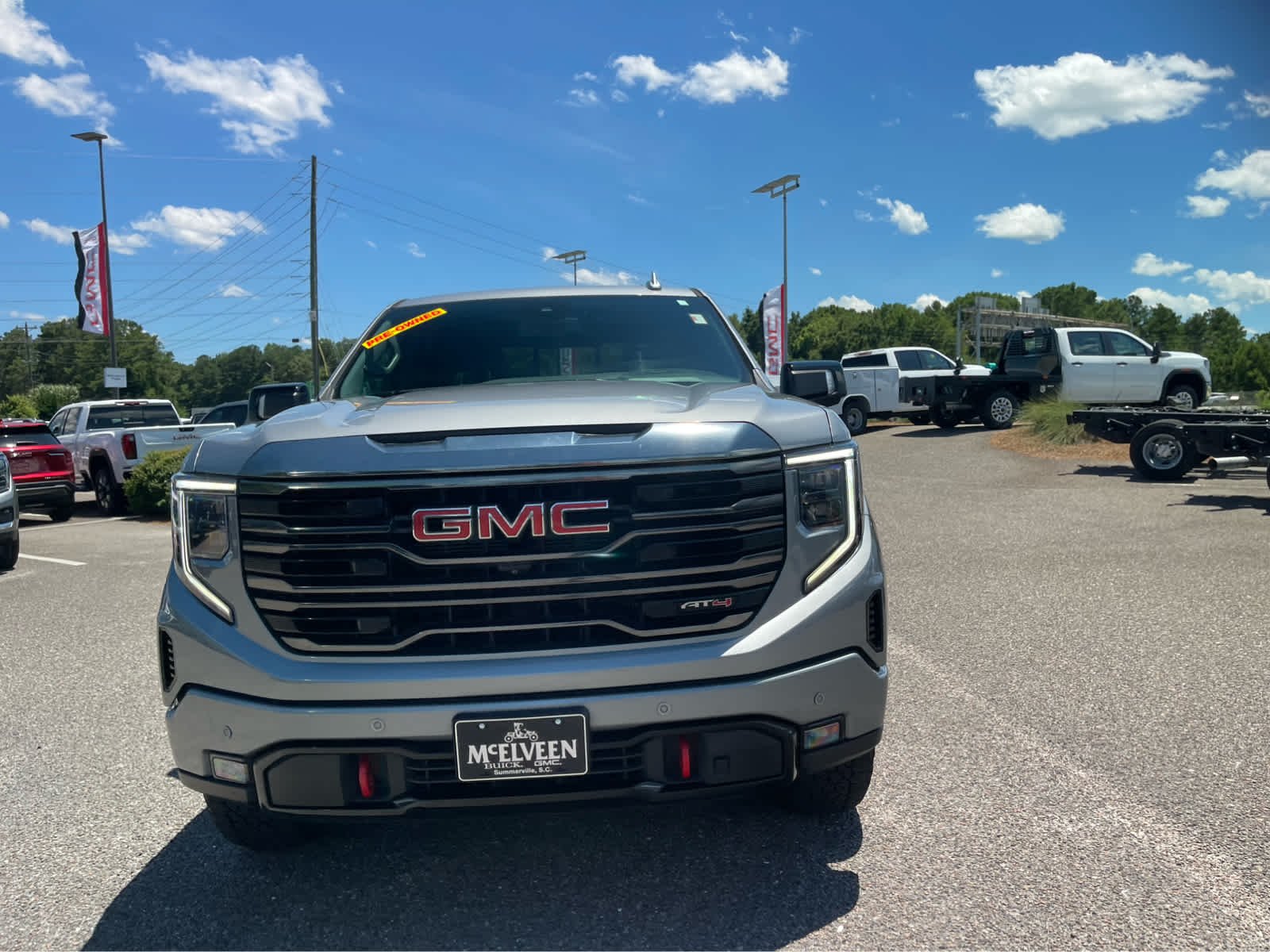 Used 2023 Sterling Metallic GMC AT4 image 2