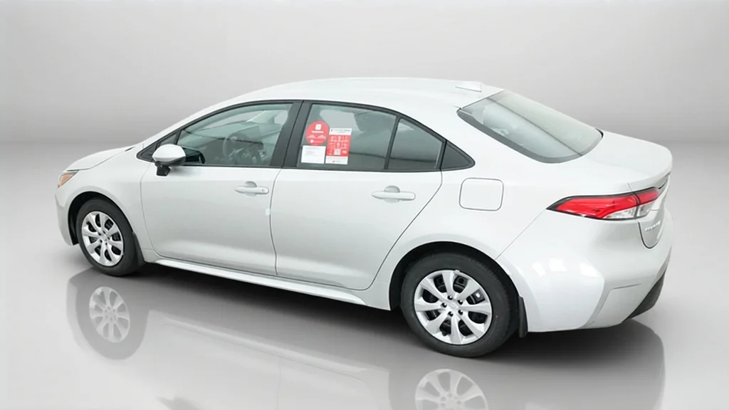 New 2027 Classic Silver Metallic Toyota LE image 28