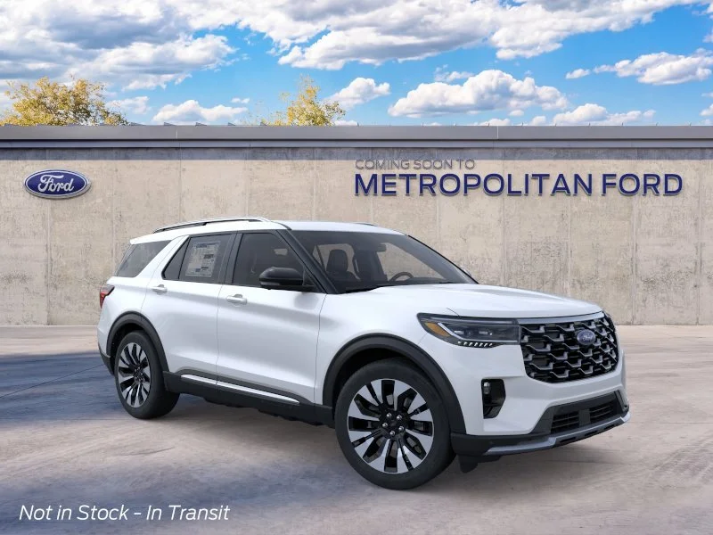 New 2026 Star White Metallic Tri-Coat Ford Platinum™ image 7