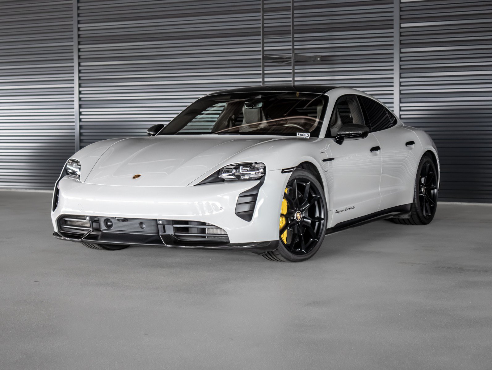 Certified Used 2022 Chalk Porsche Turbo S image 1