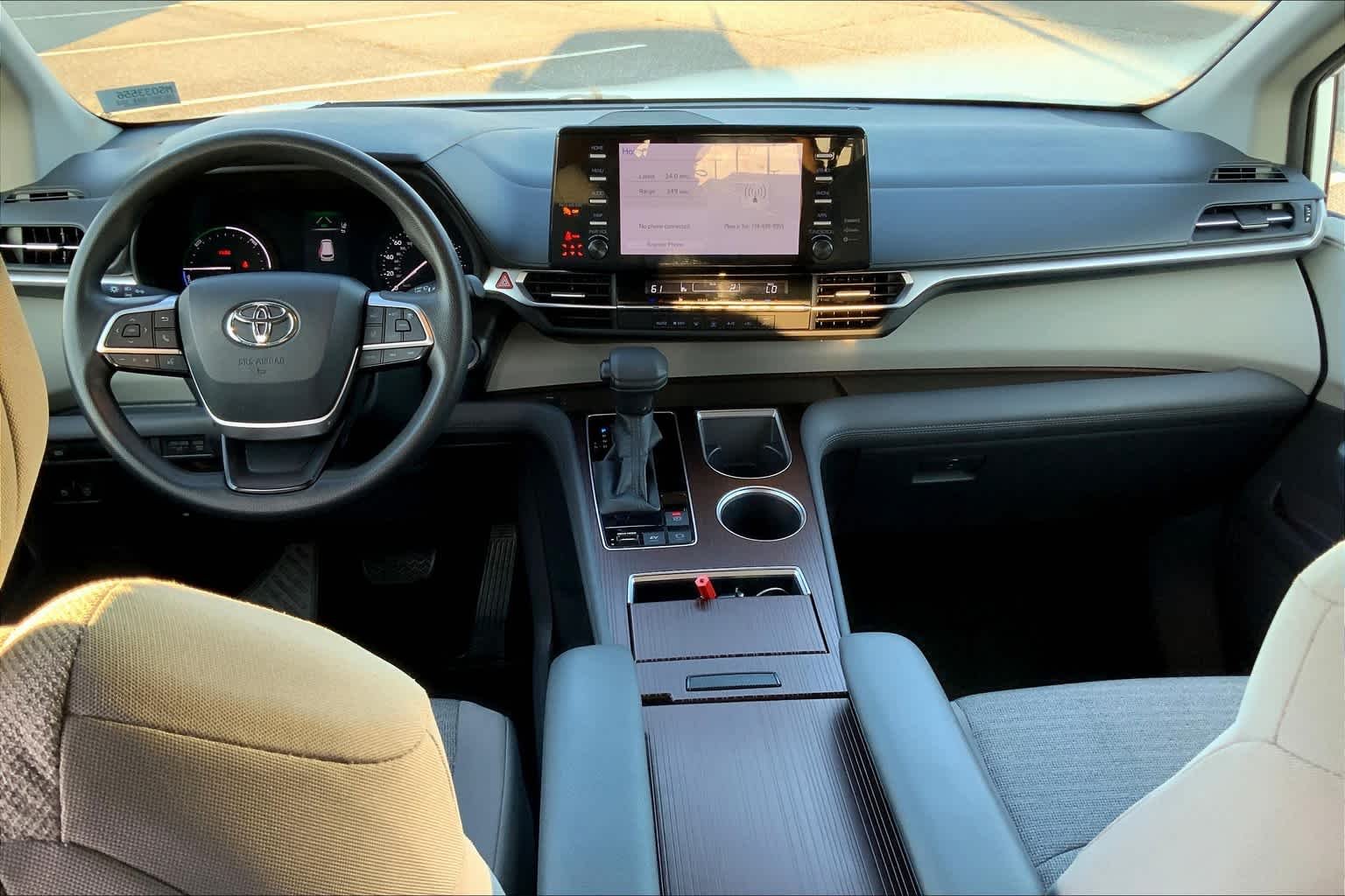 Used 2021 Super White Toyota LE image 15