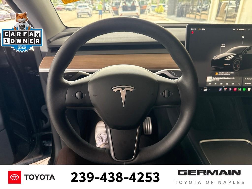 Used 2025 Black Tesla Performance image 14