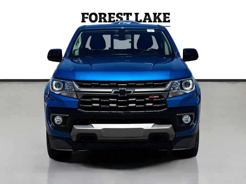 Certified 2022 Chevrolet Colorado Z71 with VIN 1GCGTDEN6N1136085 for sale in Forest Lake, Minnesota