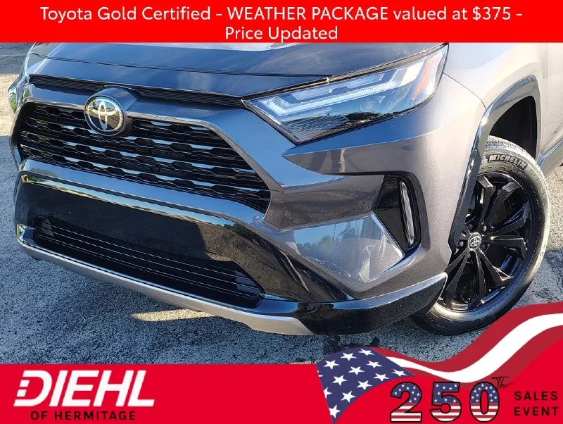Used 2025 Gray Toyota XSE image 2