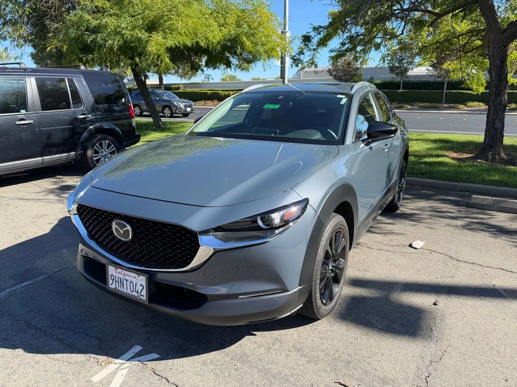 Certified Used 2023 Gray Metallic Mazda 2.5 S Carbon Edition image 1