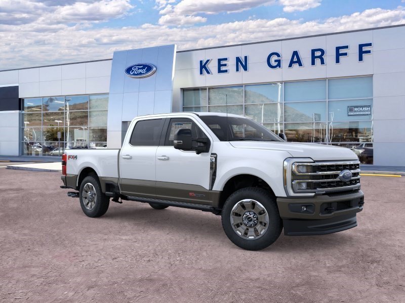 New 2026 Star White Metallic Tri-Coat Ford King Ranch image 7