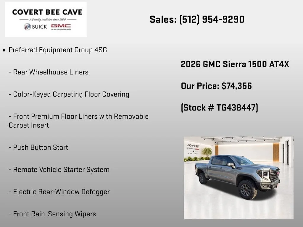 2026 GMC Sierra 1500 AT4X - Photo 13