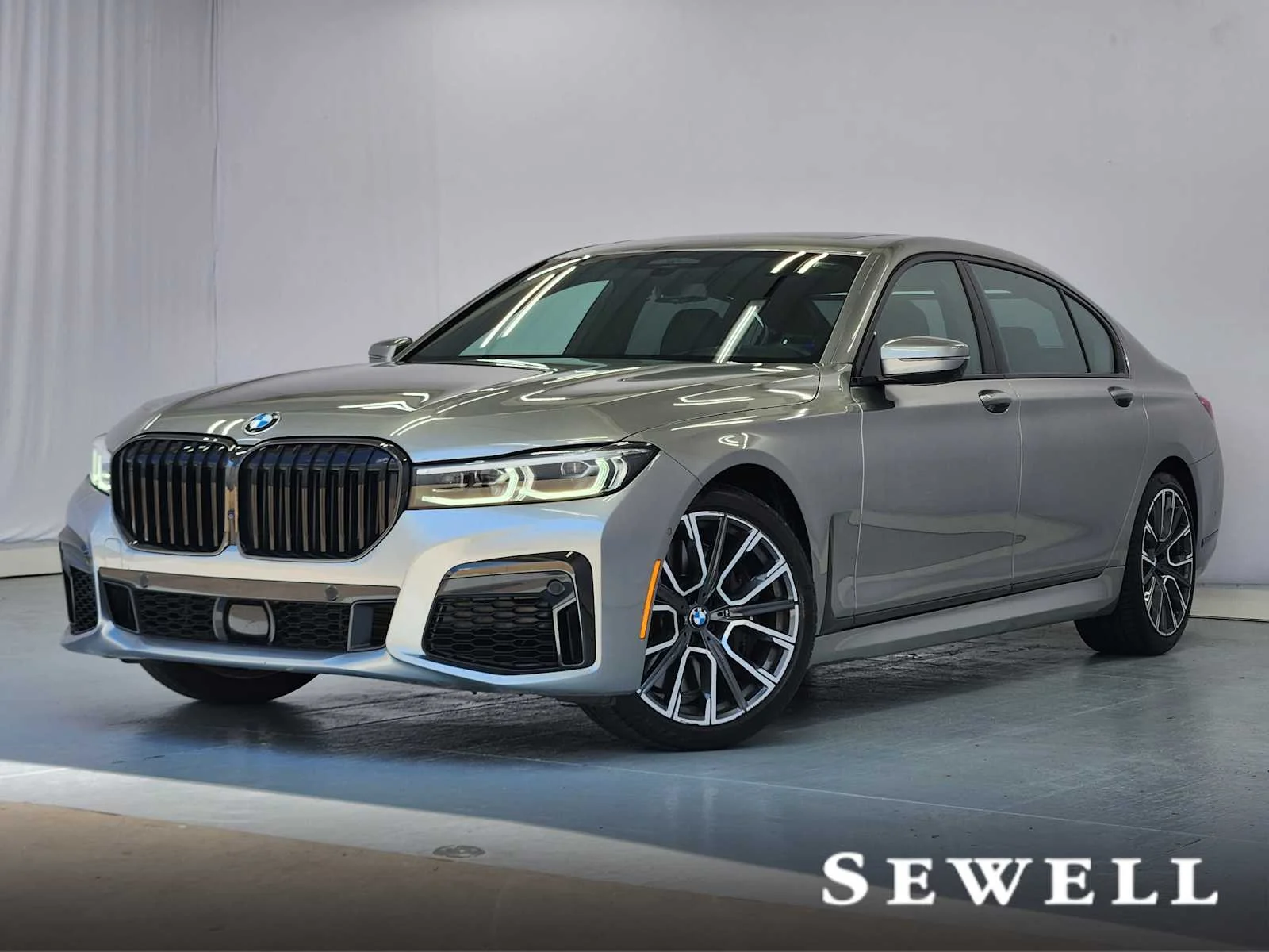 Certified Used 2022 Donington Grey Metallic BMW 740i image 1