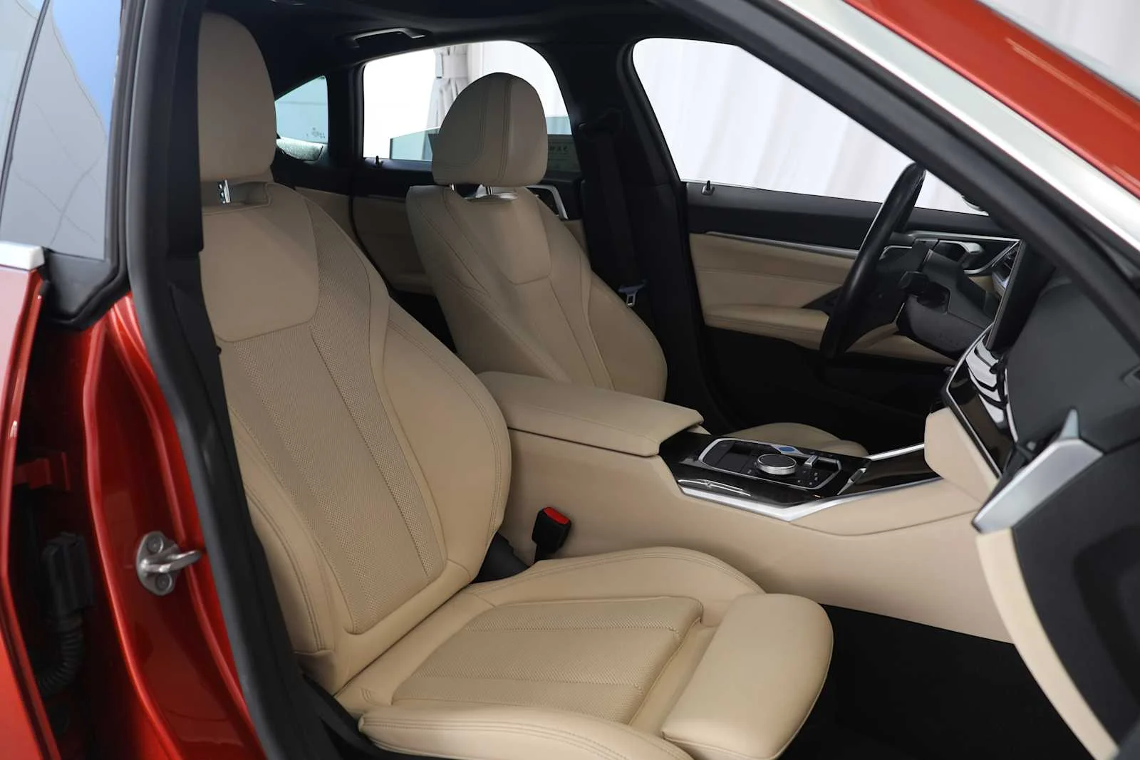 Certified Used 2023 Sunset Orange Metallic BMW eDrive40 image 11