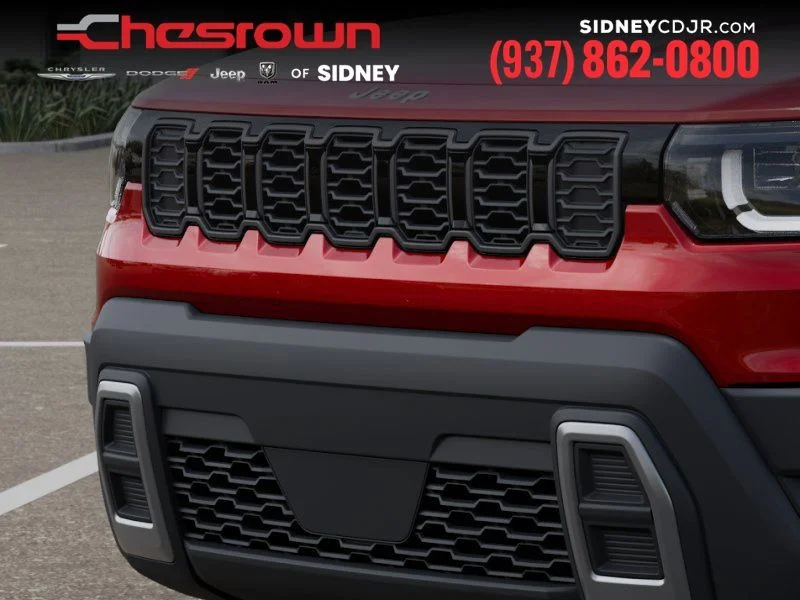 New 2026 Red Hot Pearl-Coat Exterior Paint Jeep Limited image 11