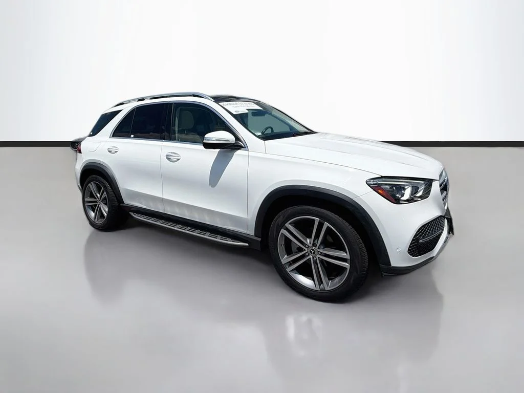 Used 2022 White Mercedes-Benz GLE 350 image 3