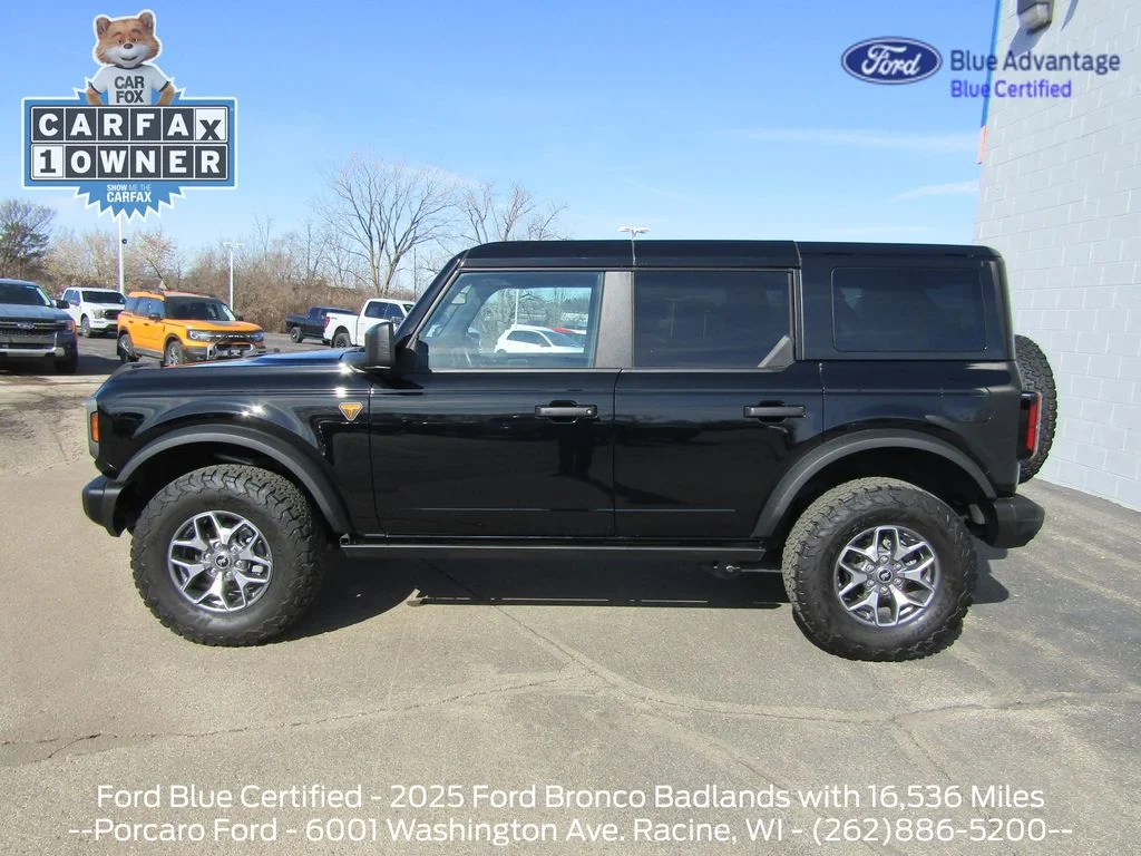 Certified Used 2025 Shadow Black Ford Badlands image 2