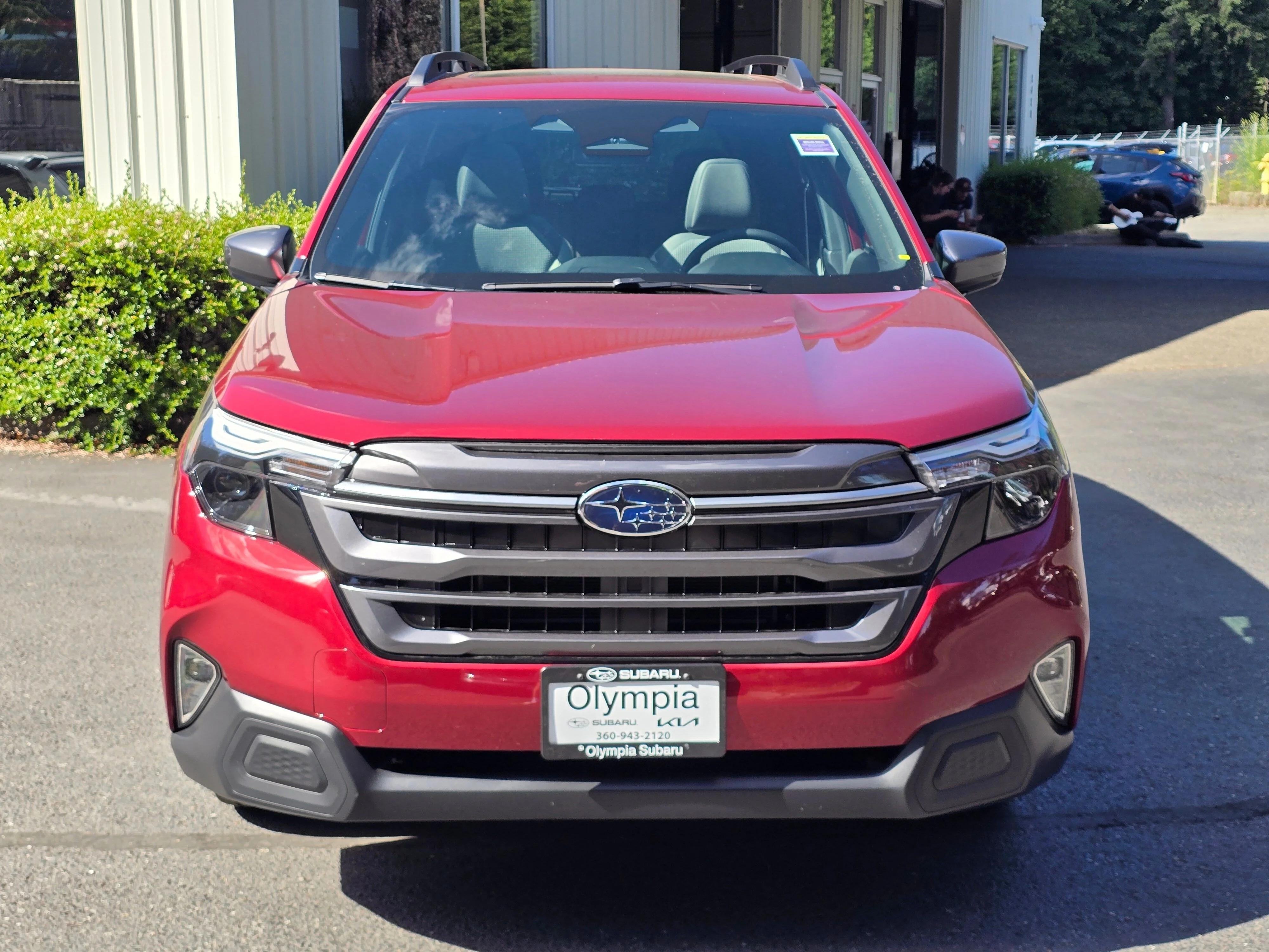 New 2026 CRIMSON RED PEARL Subaru Premium Hybrid image 2