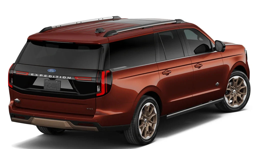 New 2027 BRONZE FIRE METALLIC Ford King Ranch Max image 3