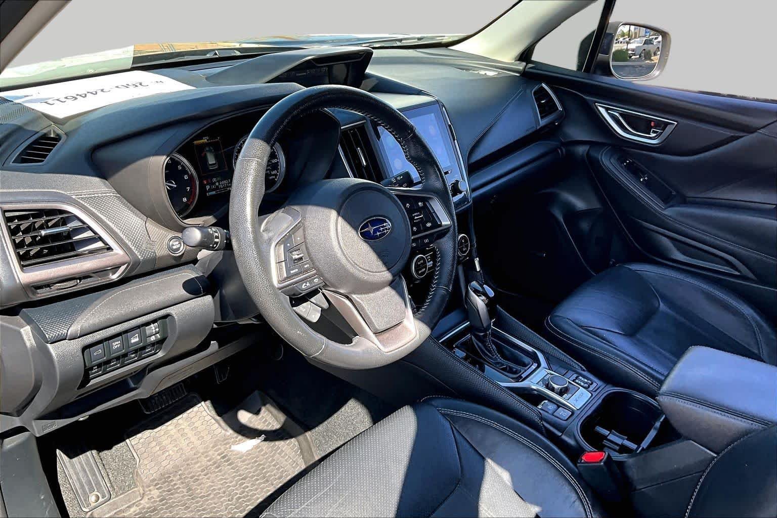 Used 2021 Crystal Black Silica Subaru Touring image 15
