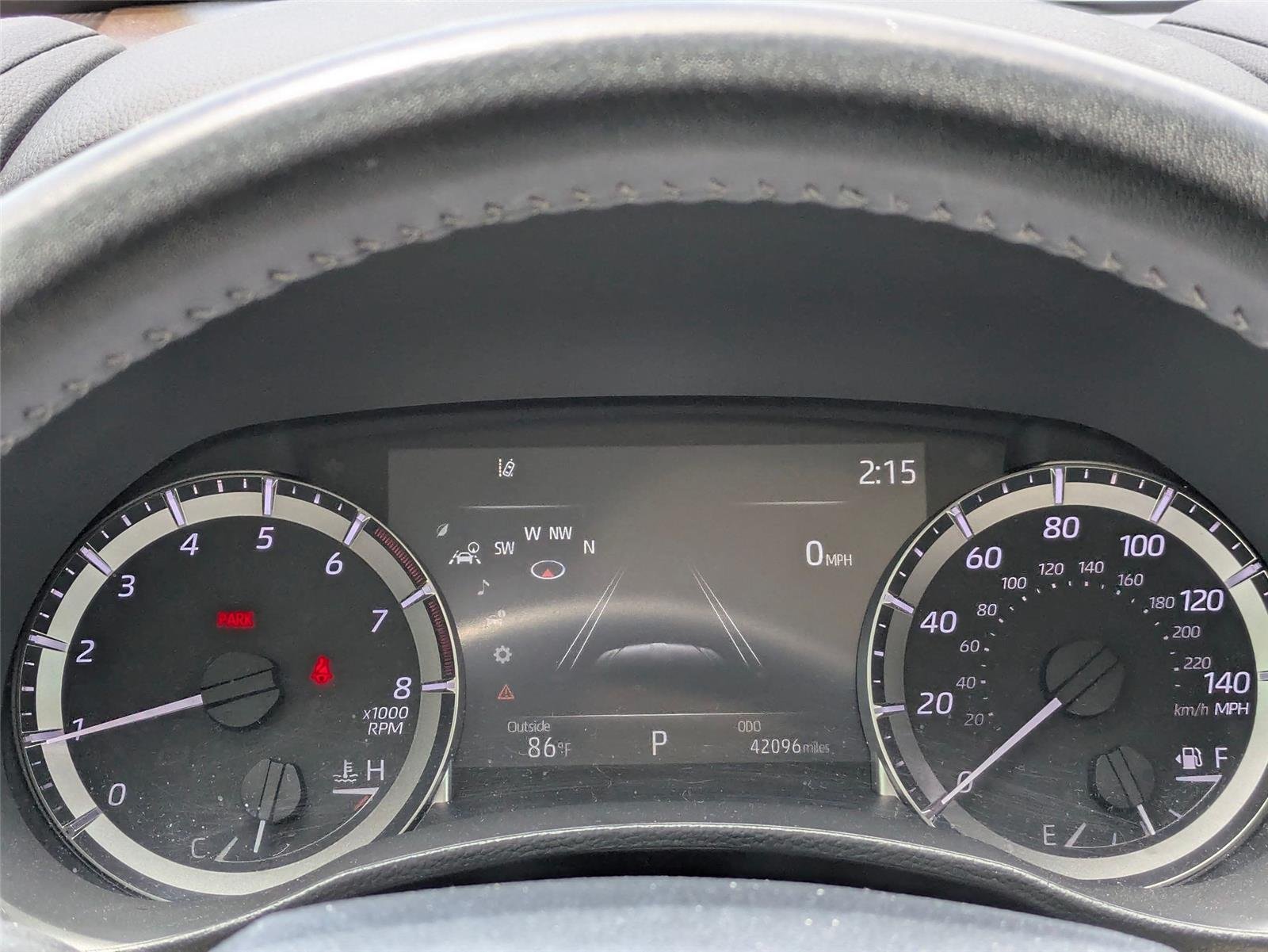 Used 2023 Ruby Flare Pearl Toyota XLE image 24