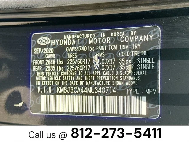 Used 2021 Black Hyundai Value image 29