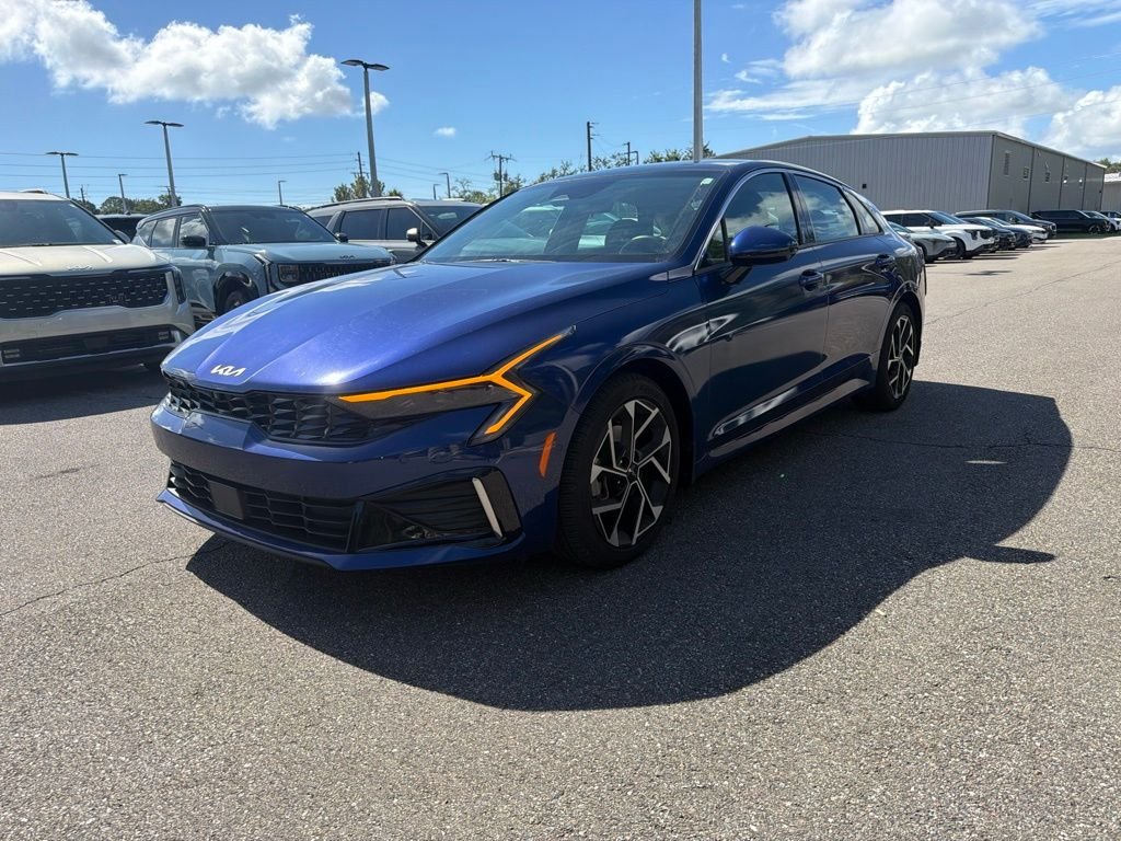 Certified Used 2025 Blue Kia EX image 9