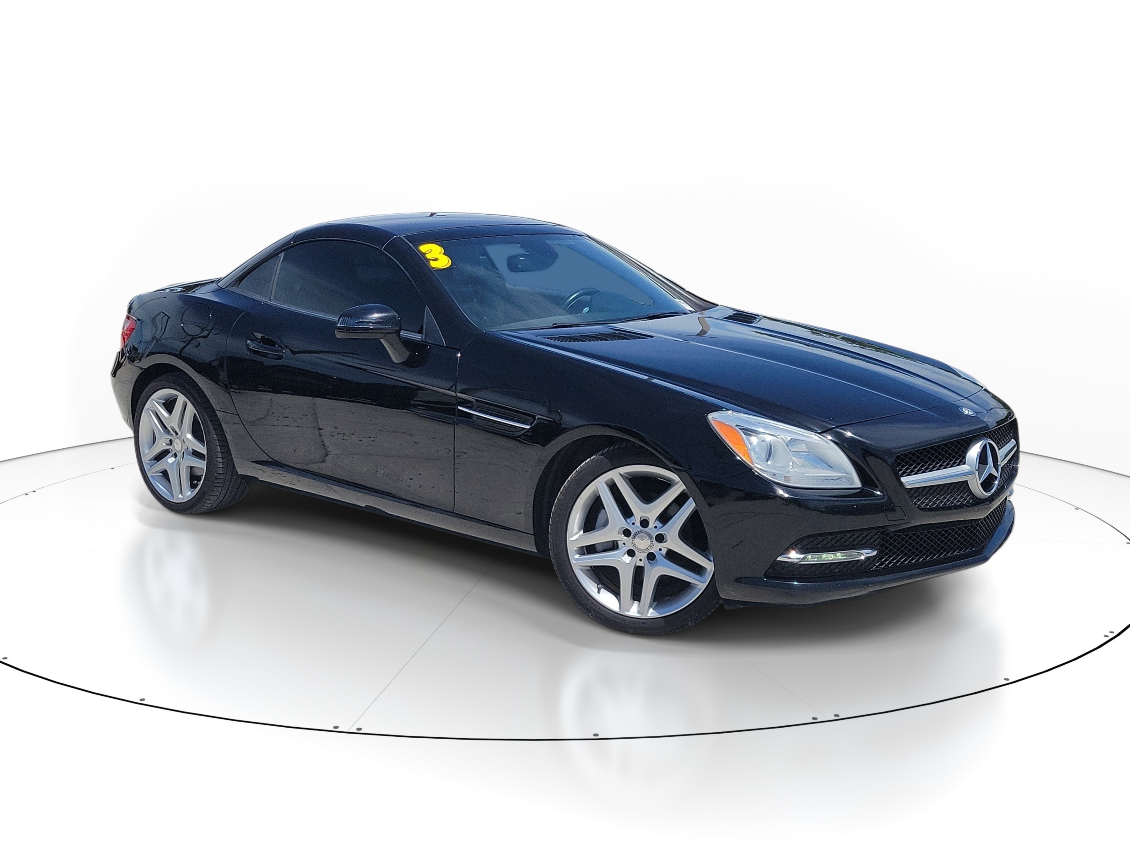 Used 2013 Black Mercedes-Benz SLK 250 image 1
