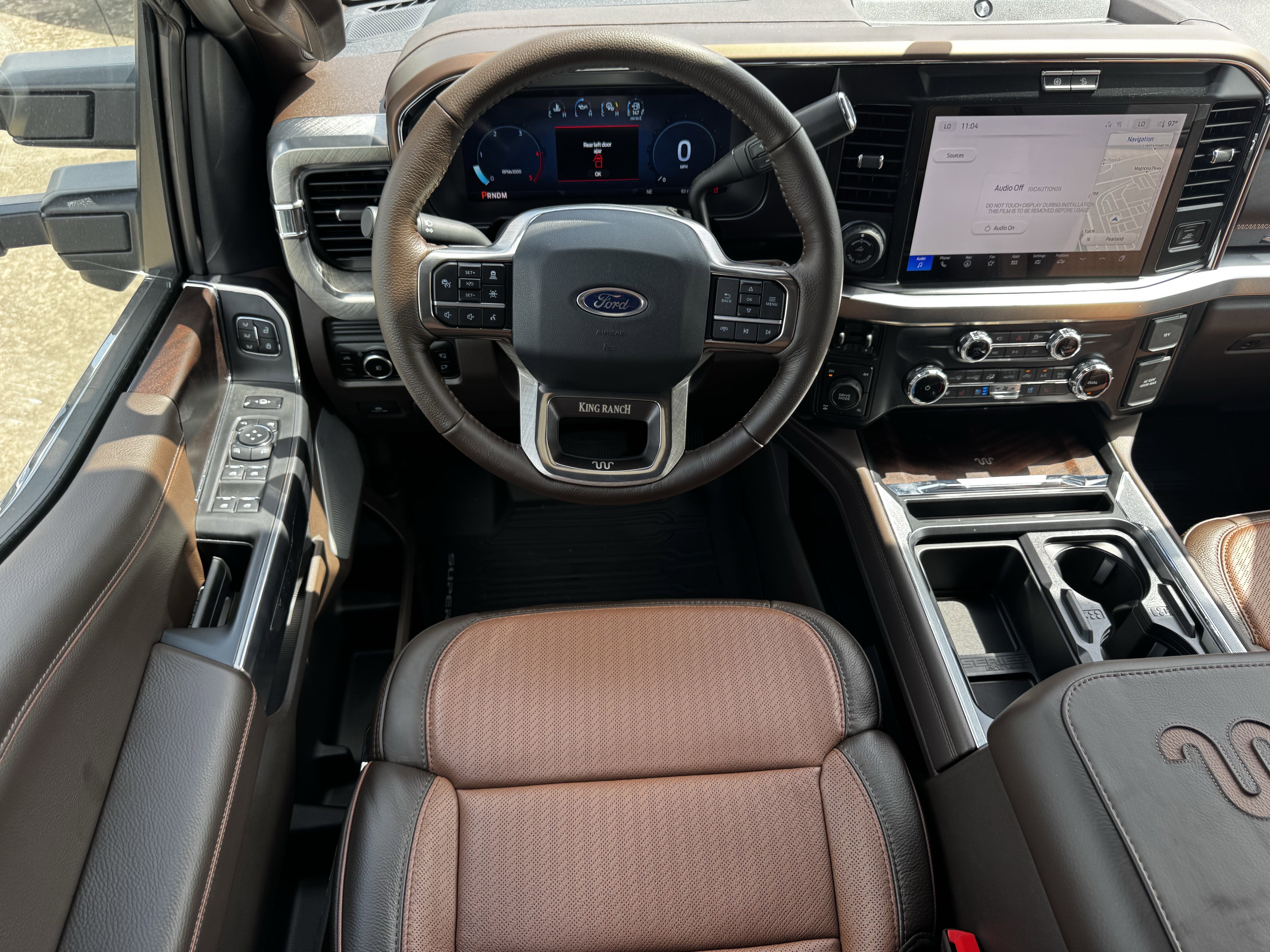 New 2026 Star White Metallic Tri-Coat Ford King Ranch image 13