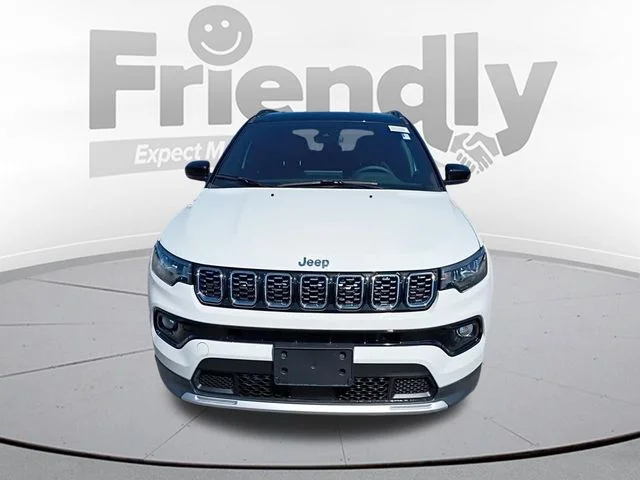 New 2026 Bright White Clear-Coat Exterior Paint Jeep Limited image 2
