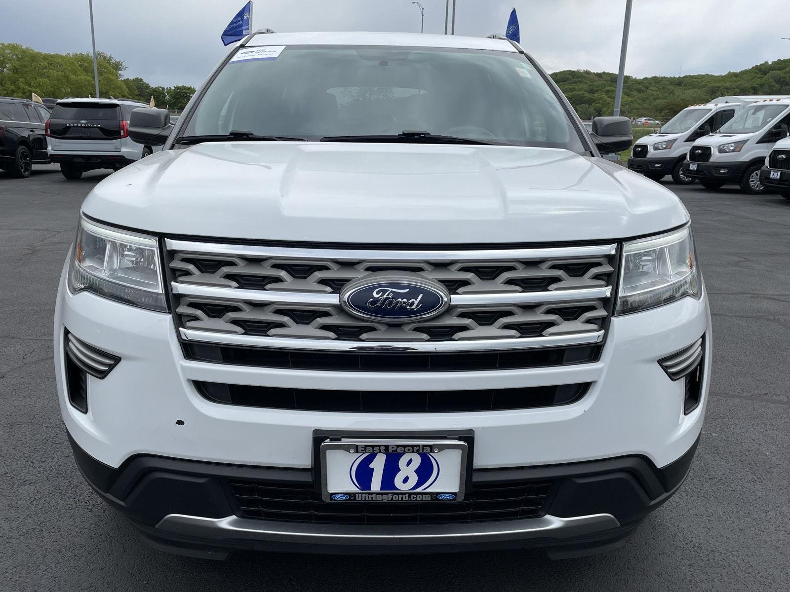 Certified Used 2018 Oxford White Ford XLT image 8
