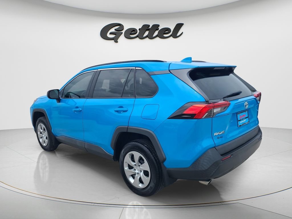 Certified Used 2021 Blue Toyota LE image 7