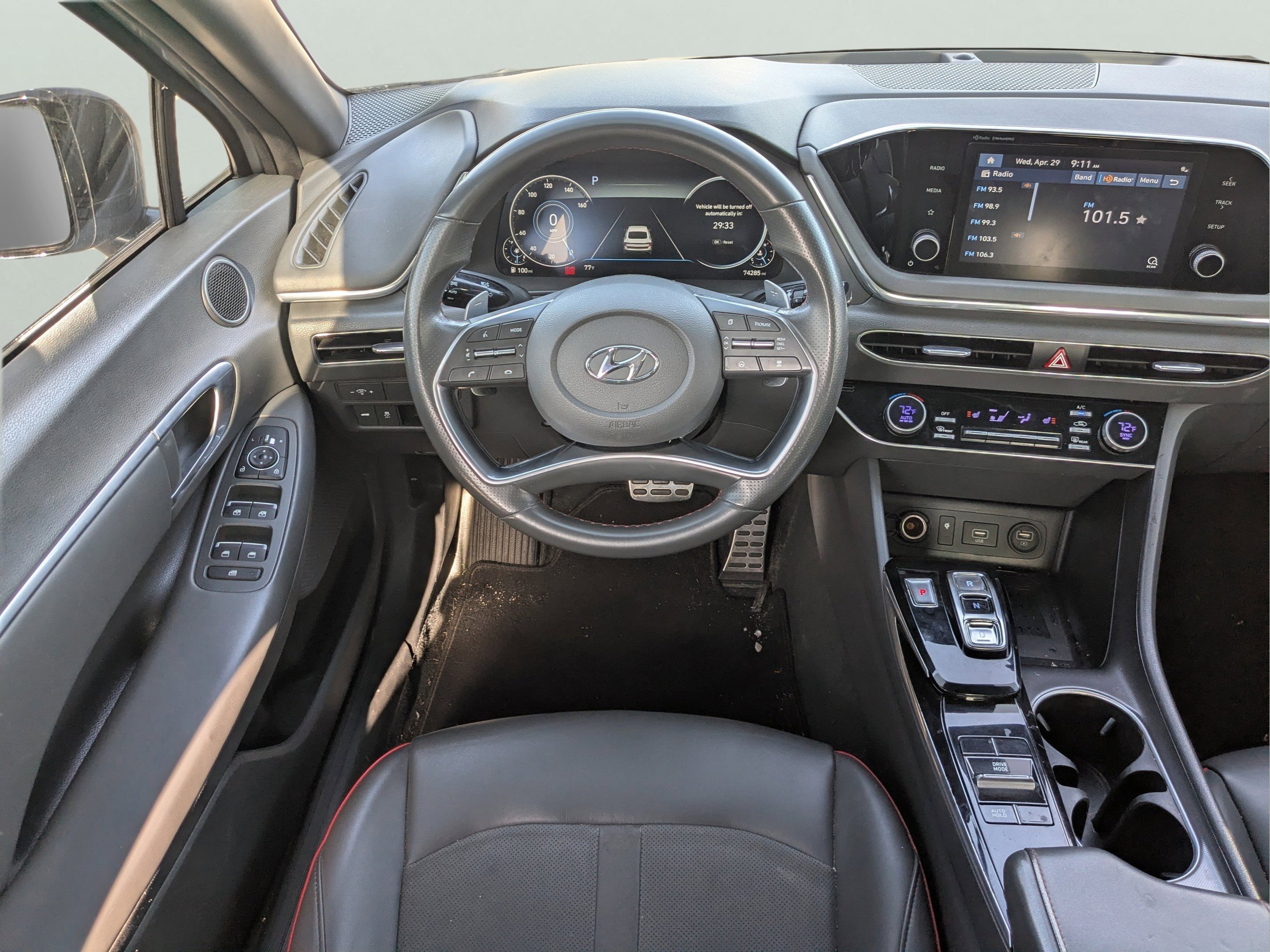 Used 2021 Shimmering Silver Pearl Hyundai SEL Plus image 14