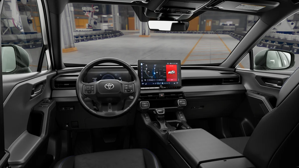New 2026 Wind Chill Pearl with Midnight Black Metallic roof Toyota XSE image 19