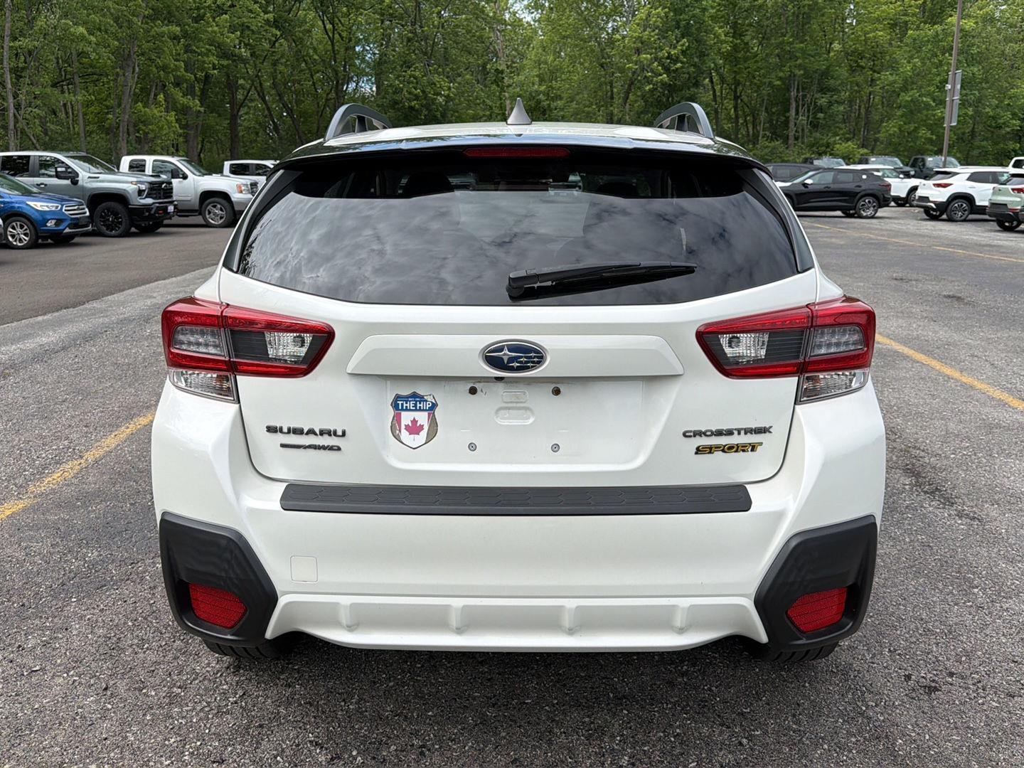 Used 2021 Crystal White Pearl Subaru Sport image 9