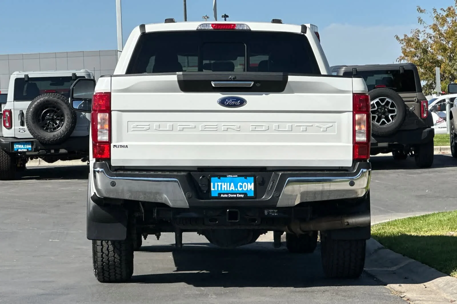 Certified Used 2022 Star White Metallic Tri-Coat Ford LARIAT image 7