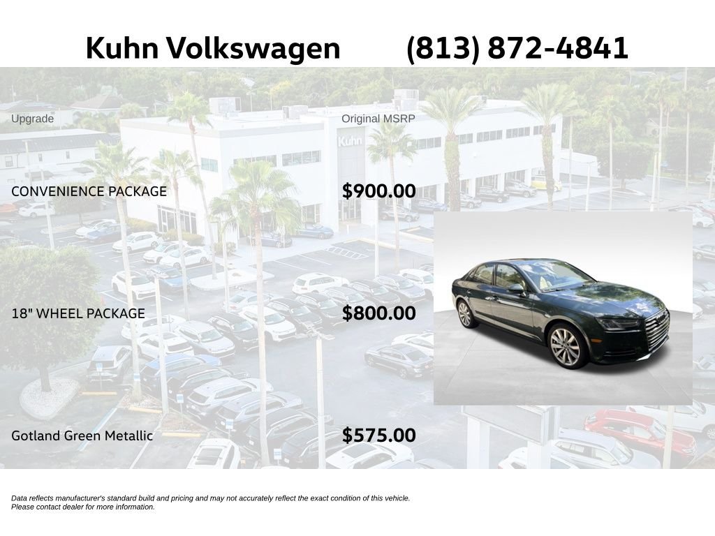 Used 2017 Green Audi 2.0T Premium image 2
