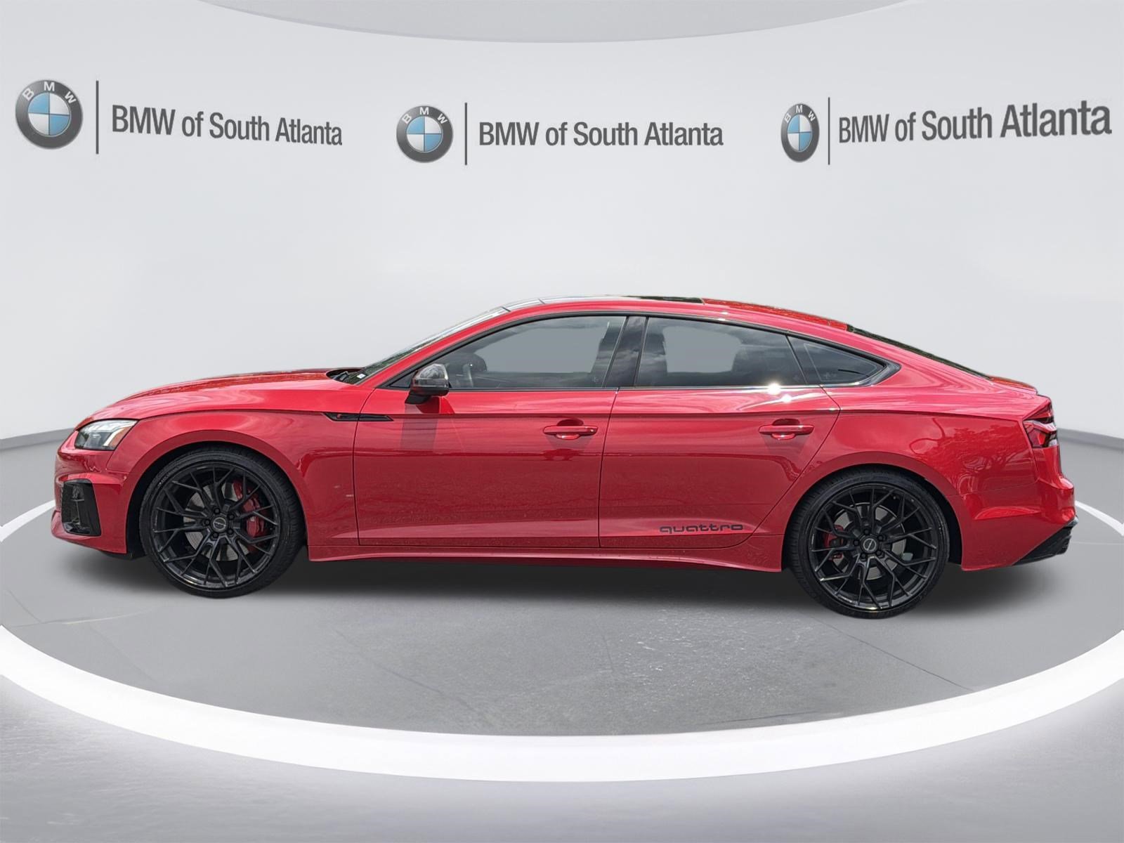 Used 2024 Progressive Red Metallic Audi Premium Plus image 23