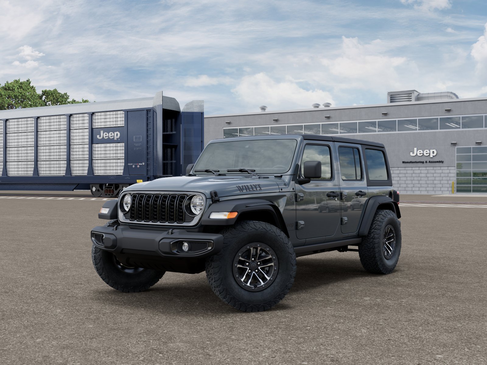 New 2026 Anvil Clear-Coat Exterior Paint Jeep Willys image 1