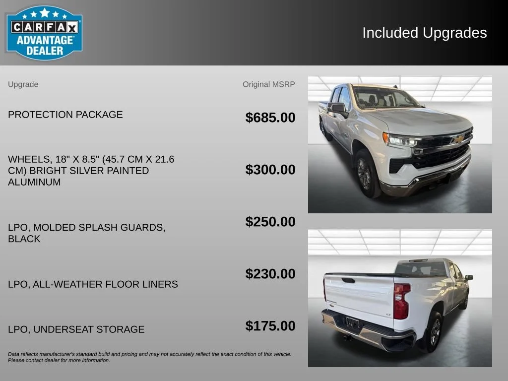 Used 2024 Summit White Chevrolet LT image 3