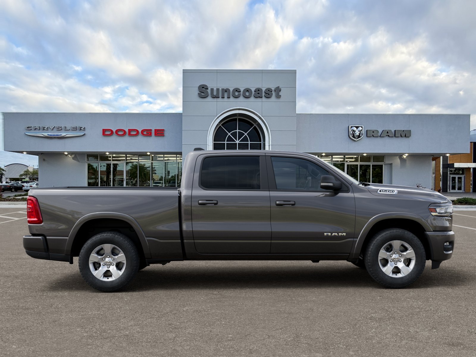 New 2026 Granite Crystal Metallic Clear-Coat Exterior Paint RAM Big Horn/Lone Star image 51