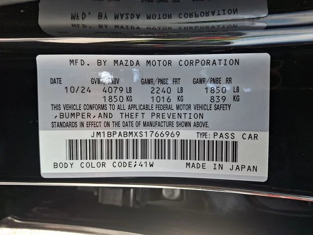 Certified Used 2025 Black Mazda 2.5 S Select Sport image 26