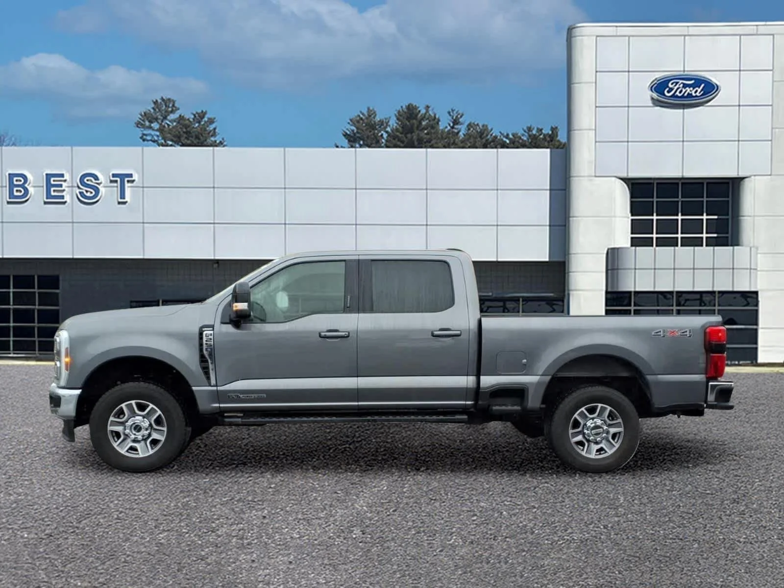 Used 2024 Carbonized Gray Ford LARIAT image 2